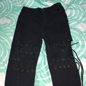 Knot up jeans